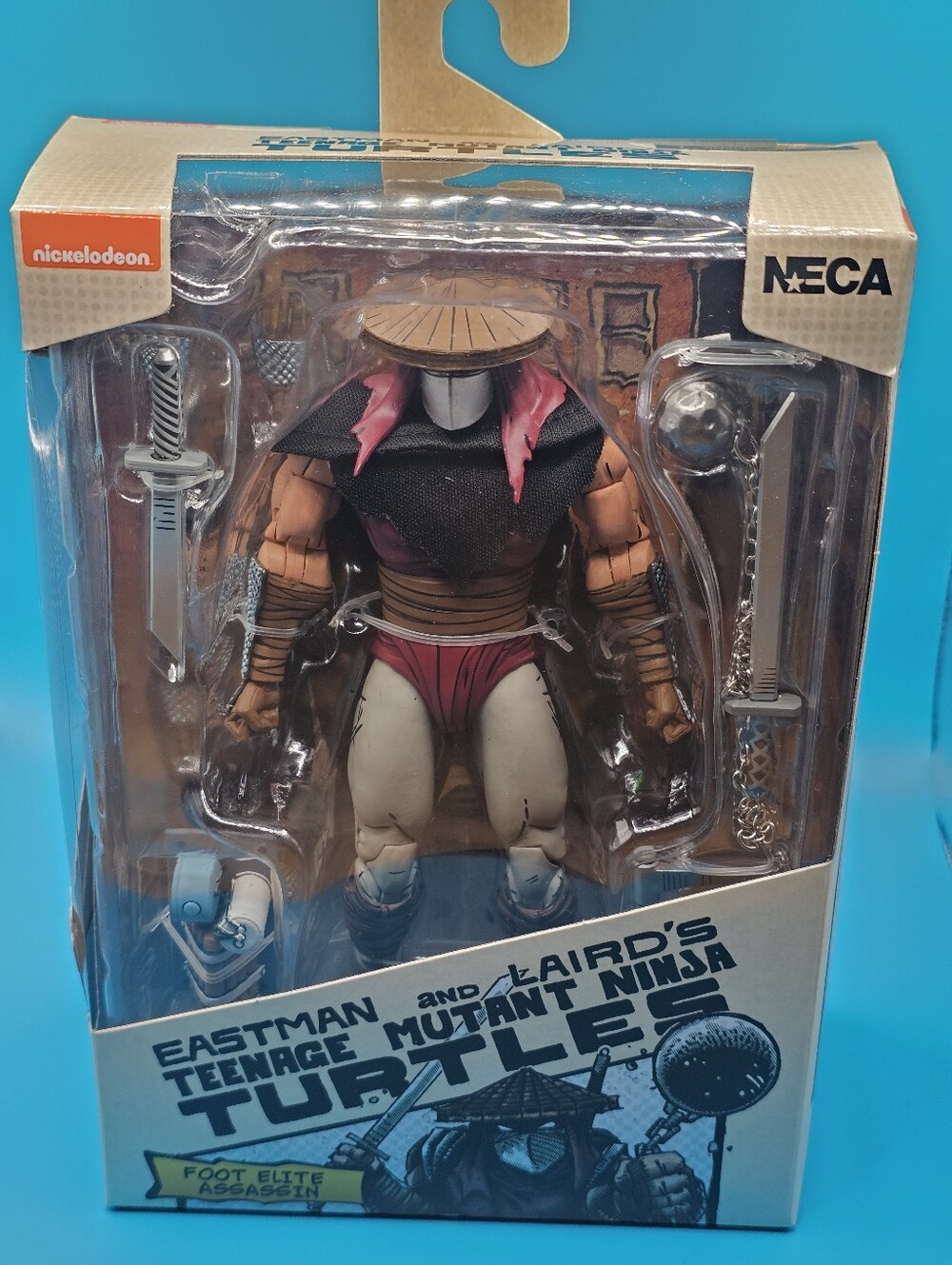 NECA TMNT Foot Elite Assassin Mirage Comics Action Figure NIB